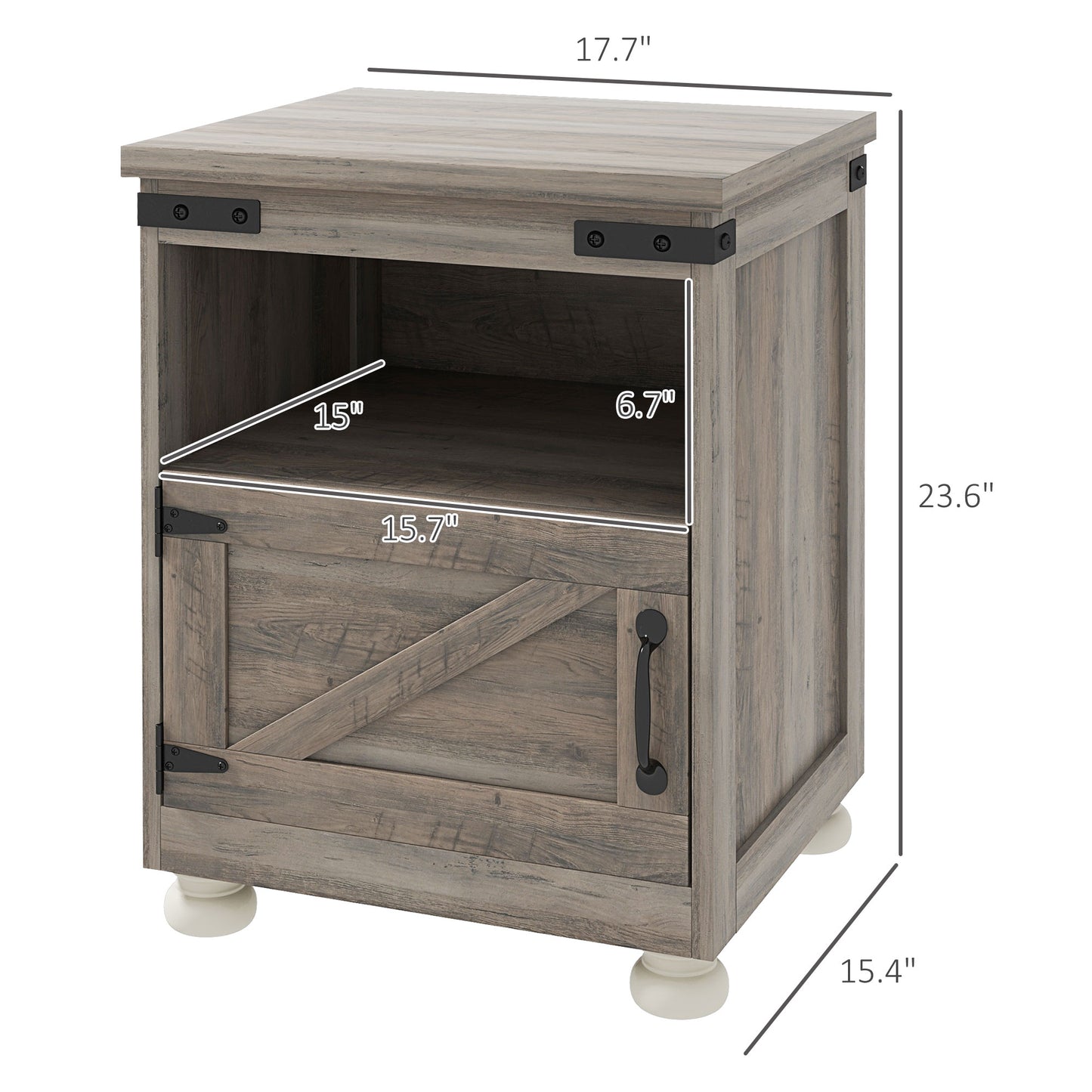 Side Table with Storage