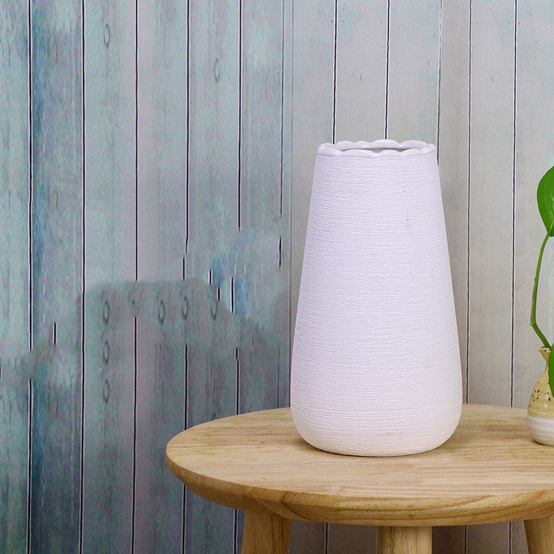 Nordic Plastic Vase Decoration Imitation Ceramic