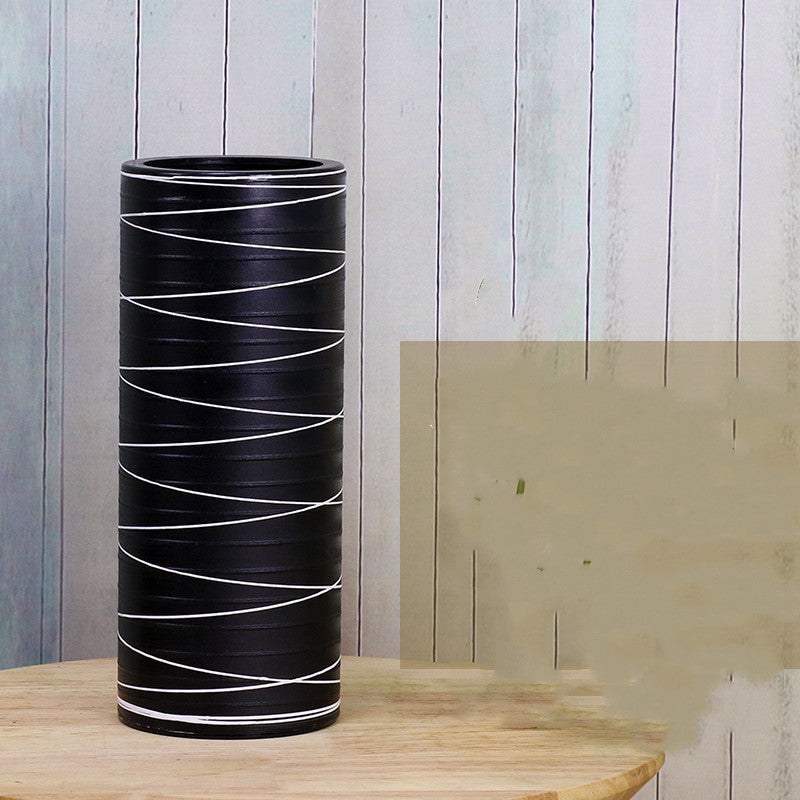 Nordic Plastic Vase Decoration Imitation Ceramic